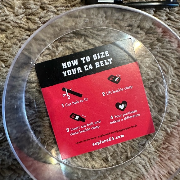 Vintage Raising Cane's “triple black” logo belt 00s - Picture 6 of 6